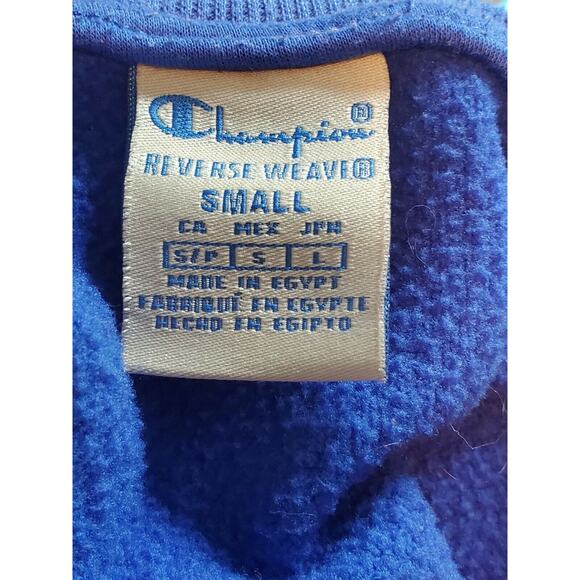 Vintage 90s Champion Reverse Weave logo Crewneck Sweatshirt Size small - Picture 4 of 6